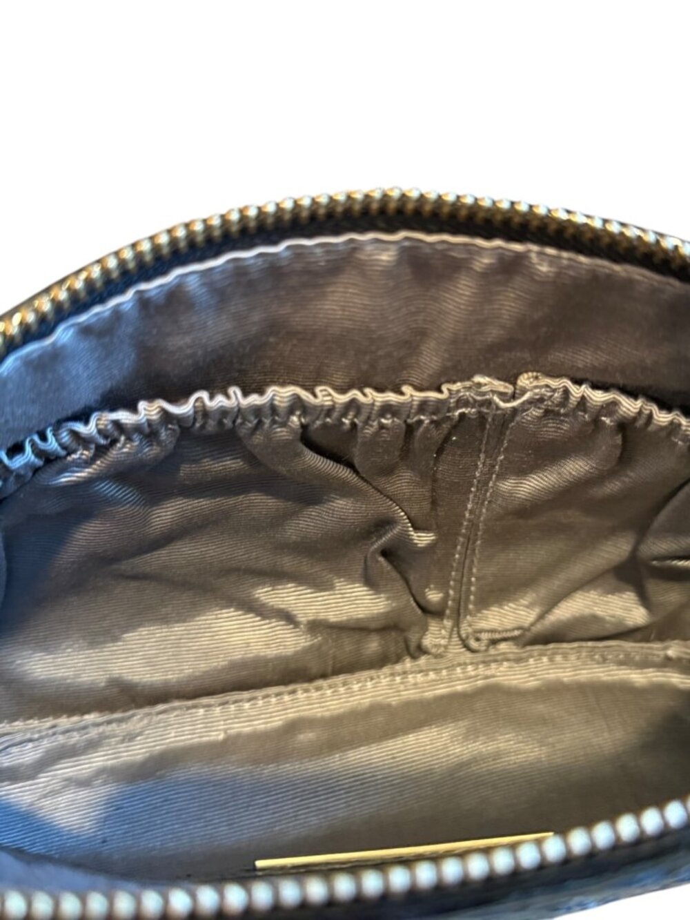 Elliott Lucca Woven Leather Shoulder Bag Black Small - Picture 7 of 7